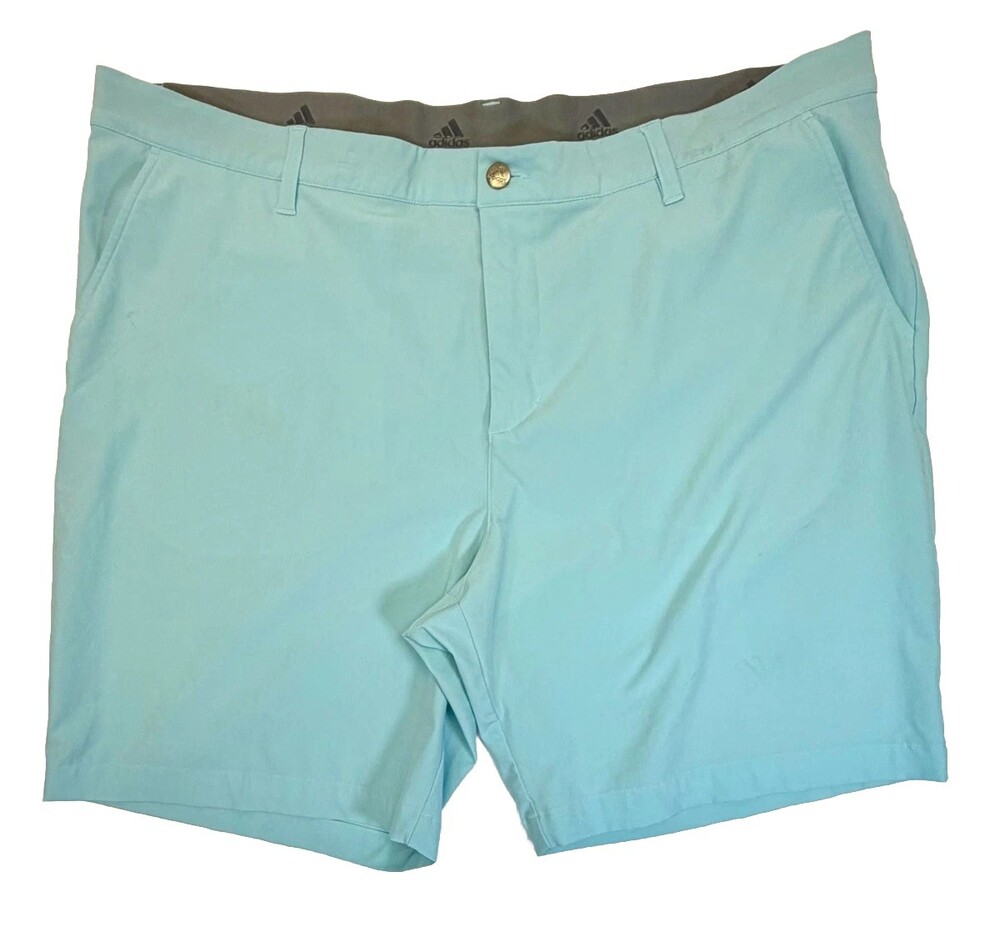 Adidas Men's Primegreen Ultimate365 Golf Shorts Light Blue Size 42